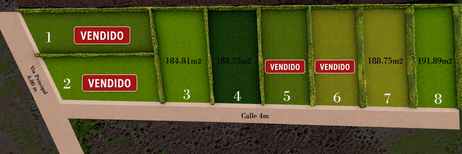 Plano de lotes en yscuchaca